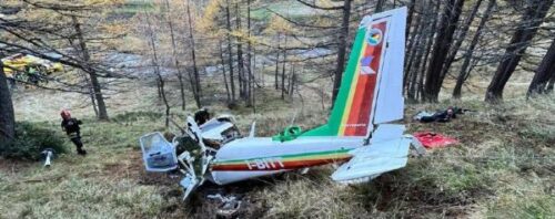 Aereo da turismo precipita a St-Rhémy-en-Bosses