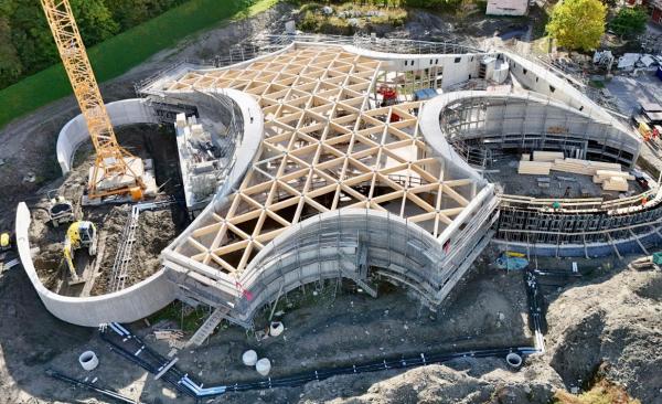 Procedono spediti i lavori per la realizzazione del nuovo parco tematico della Fondation Barry