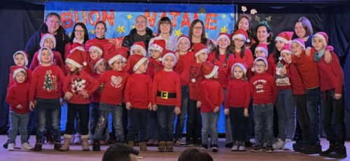 GLI AUGURI DEI BAMBINI DELLE SCUOLE DI CHAMPDEPRAZ