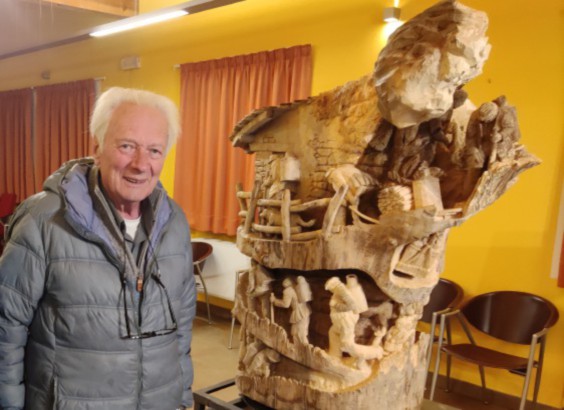Oltre seimila visitatori per la grande mostra di Guido Diémoz a Sordevolo