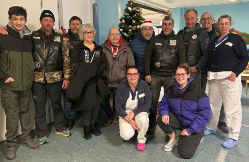 Doni in Pediatria con i “BikCoeurs – Motociclisti per la Solidarietà”