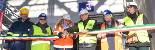 È stato inaugurato l’impianto per il recupero del calore di Telcha e Cogne Acciai Speciali