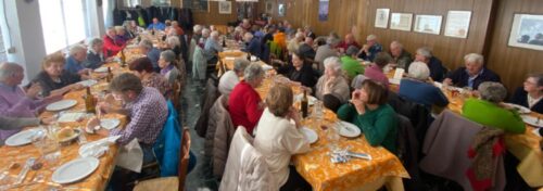 Settanta persone alla Festa degli Anziani di Quart
