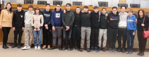 La seconda A “Gestione delle acque e risanamento ambientale” del Manzetti in Consiglio Valle