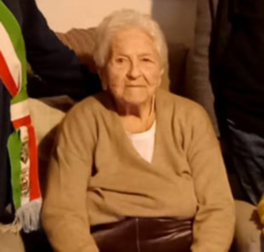 Aymavilles, addio a Elda Galli: aveva compiuto cento anni nello scorso mese di settembre