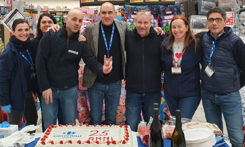 L’ipermercato Carrefour ha festeggiato 25 anni