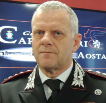 Livio Propato nuovo comandante del Gruppo Carabinieri di Aosta
