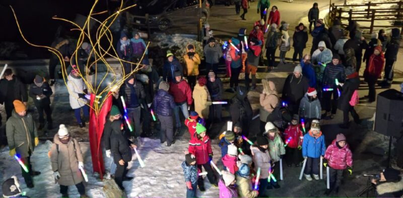 La fiaccolata di fine anno
