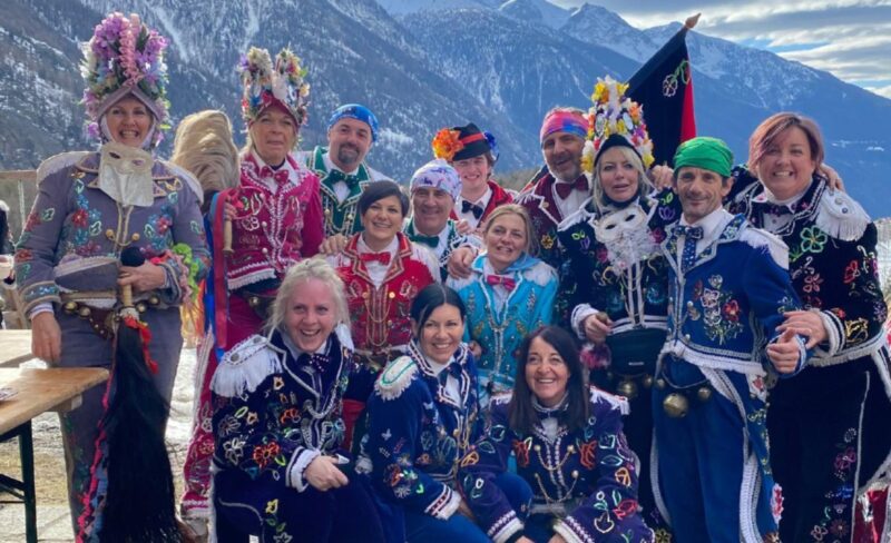 A Bionaz un coloratissimo Carnevale. Oggi, sabato 25, tocca a Valpelline