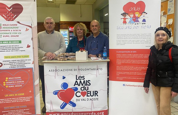Les Amis du Coeur hanno raccolto con le “Noci del cuore” 2.090 euro