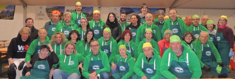 I volontari dell’Associazione Pro Loco Grand Combin