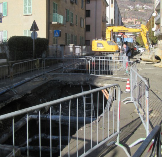 Via Monte Vodice resterà chiusa per almeno altre due settimane