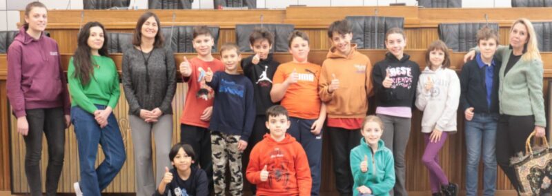 LA QUINTA DELLA PRIMARIA DI POROSSAN IN CONSIGLIO VALLE
