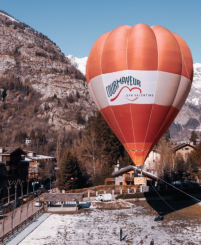 San Valentino, il 14 febbraio Courmayeur festeggerà il Patrono in mongolfiera