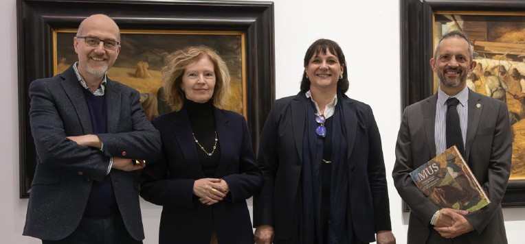 Italo Mus “fedele cronista del suo tempo”, inaugurata la mostra nel Museo Archeologico Regionale