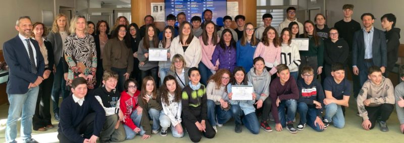 Cérémonie pour la remise du prix régional «Costantino Soudaz» pour l’année scolaire 2024/2025