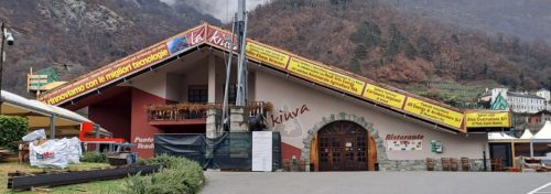 Arnad, La Kiuva punta sull’energia “verde”. Pannelli solari sul nuovo tetto del ristorante