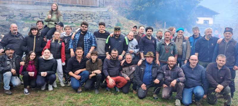 Il gruppo dei volontari