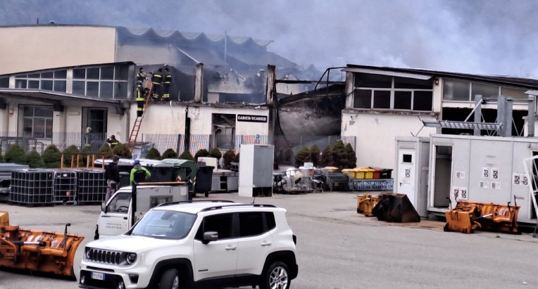 Gps Standard, dopo l’incendio chiesta la cassa integrazione per 23 lavoratori
