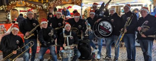 Anche la Carema Street Band ha animato il Carnevale di Ivrea