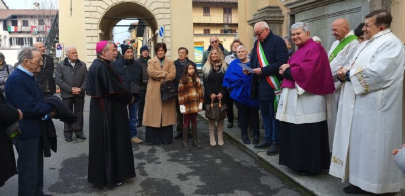 Le celebrazioni di domenica scorsa a Borgofranco con il vescovo monsignor Daniele Salera