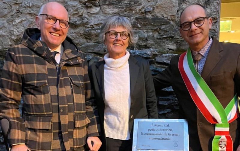 Gressan, la Biblioteca intitolata al poeta e storico Marco Gal