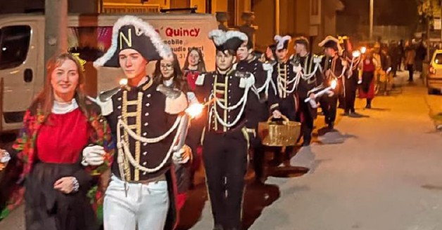 A Quincinetto è rivissuta la leggenda di Napoleone e Catlinin