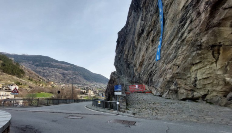 VILLENEUVE, RIAPERTA LA STRADA DI CHAVONNE
