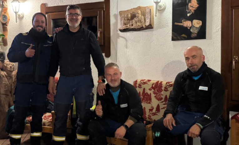 A Vetan la squadra Deval ha riparato il guasto elettrico causato dal maltempo