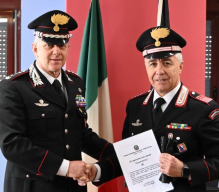 Carabinieri, è in pensione il comandante della stazione di Verrès Vincenzo Russo