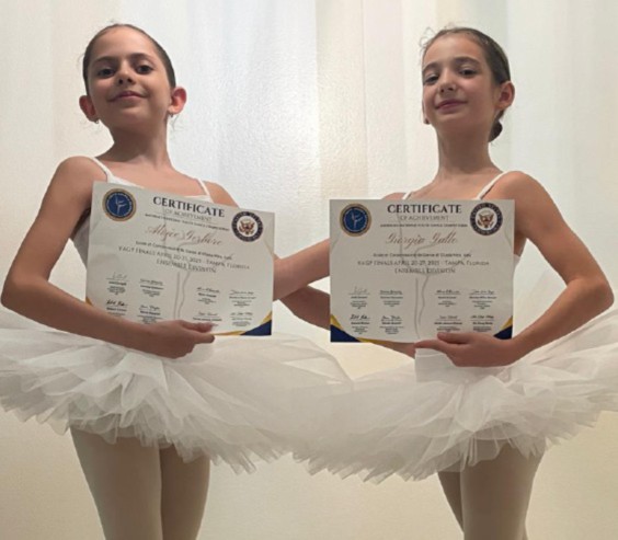 Due giovanissime ballerine rappresentano l’Italia in Florida