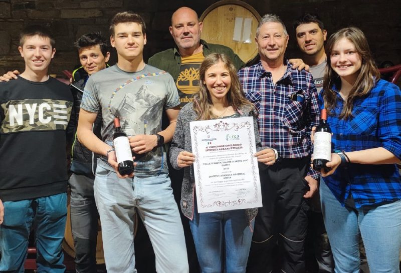 Il Gamay dell’Institut Agricole premiato al Concorso enologico degli istituti agrari