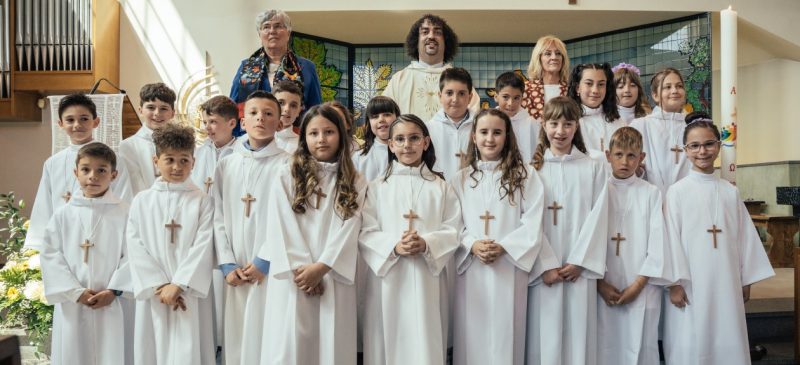 A Chesallet di Sarre Prima Comunione per 20 bambini