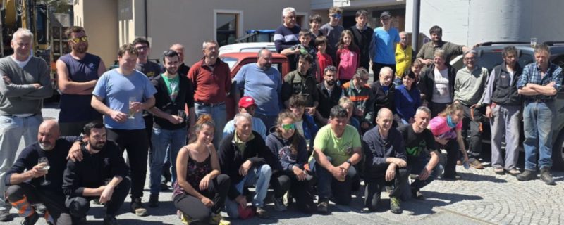 A Saint-Nicolas oltre 60 partecipanti sabato scorso alla corvée degli Alpini