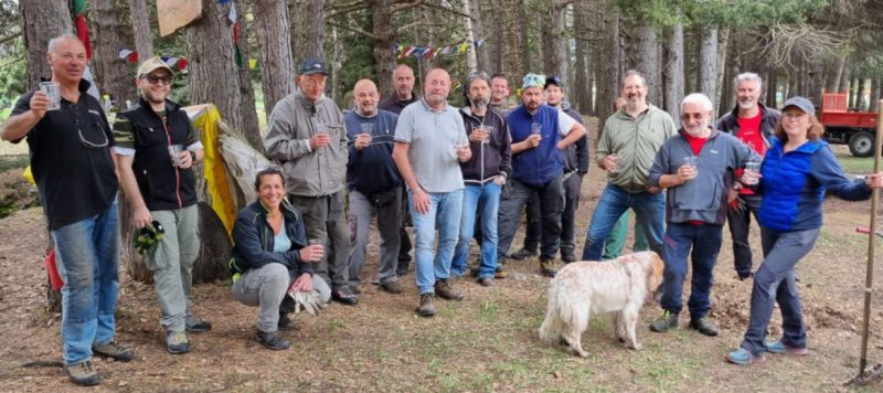 Corvée di Vetan a Saint-Pierre sabato scorso, 3 maggio