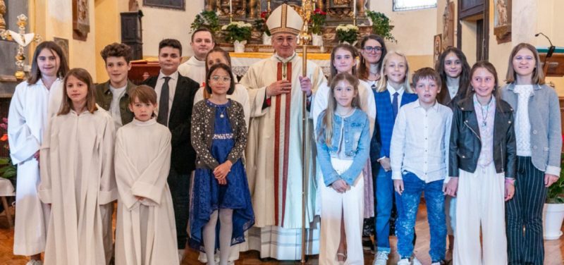 Cresime a Saint-Nicolas sabato scorso, 10 maggio