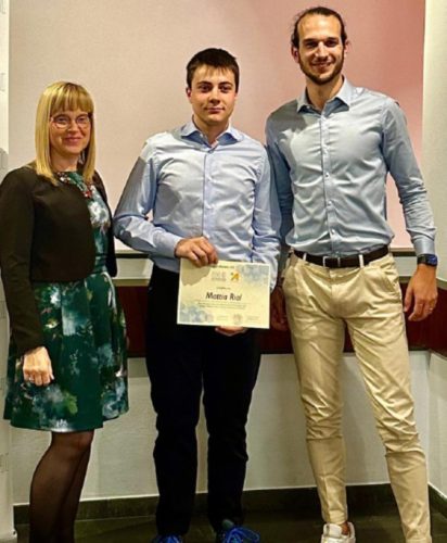 Mattia Rial ha rappresentato il Manzetti alla Gara Nazionale di Informatica
