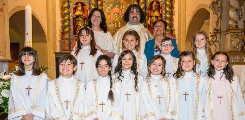 Prima Comunione a Saint-Maurice di Sarre