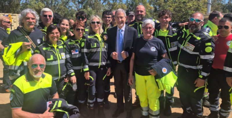 Dopo l’assemblea esercitazione in Sardegna per i Volontari del Soccorso della Valpelline