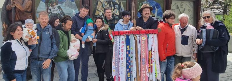 La Thuile, patronale con le pouette e i coscritti