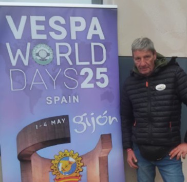 I valdostani a Gijón in Spagna per il Vespa World Days 2025