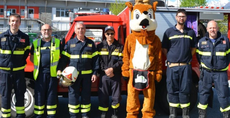 Saint-Pierre, una giornata con i Vigili del Fuoco volontari