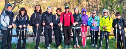 Sarre, il corso di Nordic Walking organizzato dalla Biblioteca comunale