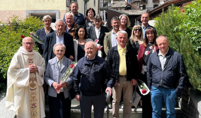 Festa degli anniversari di matrimonio a Pré-Saint-Didier