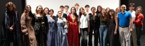 I ragazzi dell’Artistico portano Dante, Goldoni e Manzoni sul palco