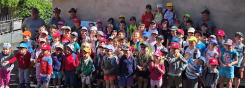 GIORNATA ECOLOGICA GIOVEDÌ SCORSO CON I BAMBINI DELLE SCUOLE DI POLLEIN