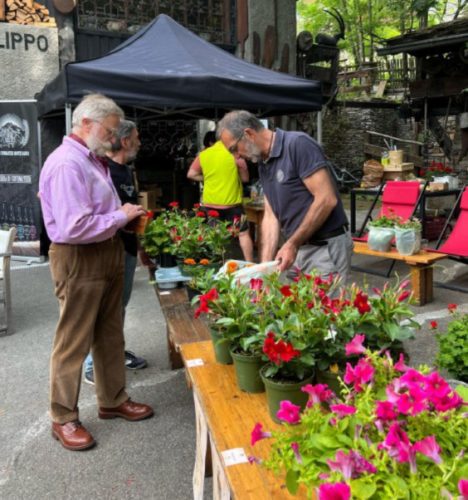 Bene la festa dei fiori ad Entrèves