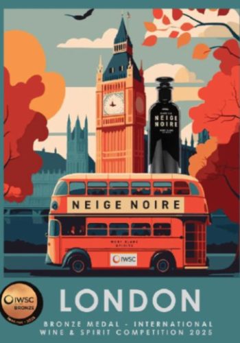 Il gin Neige Noire conquista un prestigioso premio a Londra