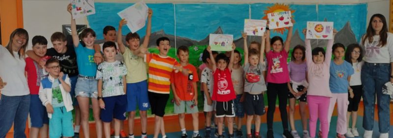 La “Foire des napperons” con gli alunni del Capoluogo
