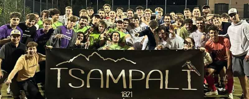 La squadra di Tsampalì che ha vinto il torneo di calcio a 5 di Jovençan, giunto alla sua terza edizione